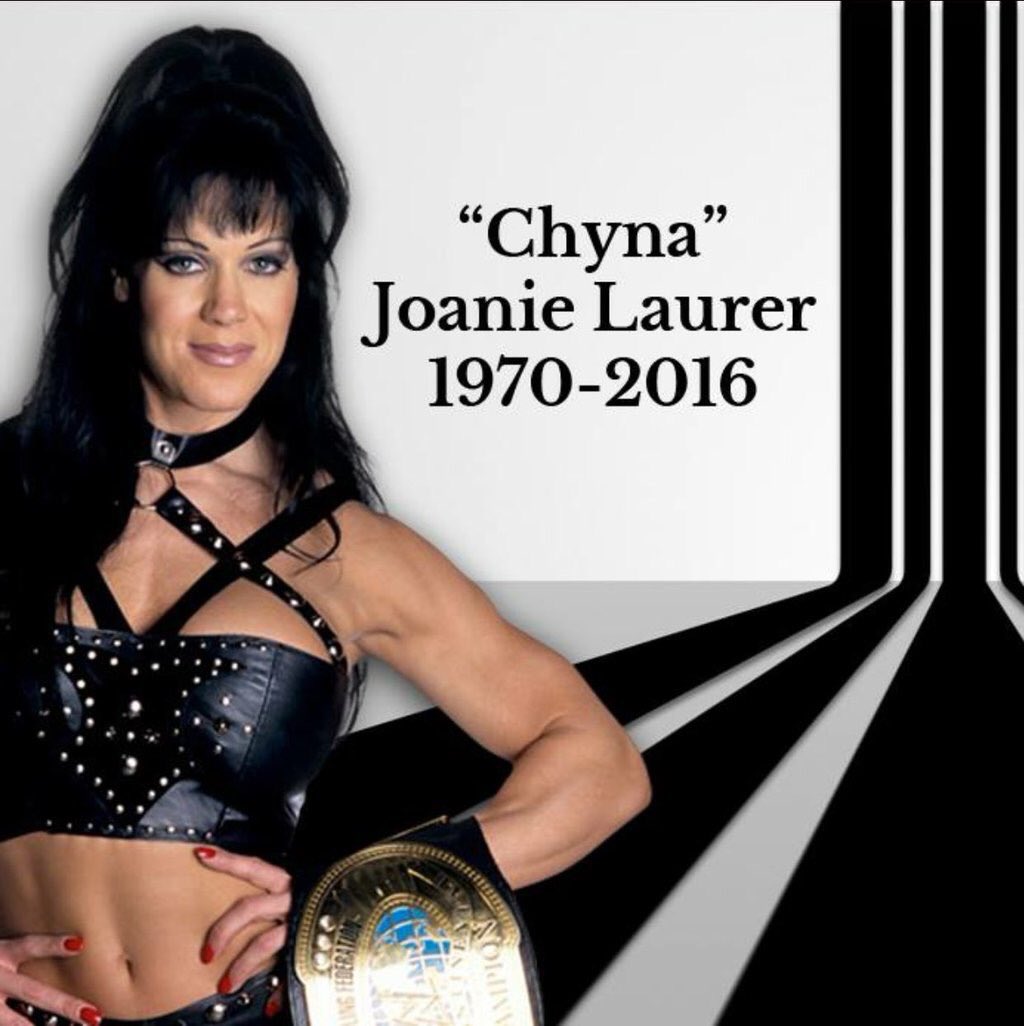 stuartdsavage's tweet photo. #RIPChyna this is a shock @WWE you need to do something on #raw and put this lady in the #WWEHOF next year https://t.co/FheVsnFG7S