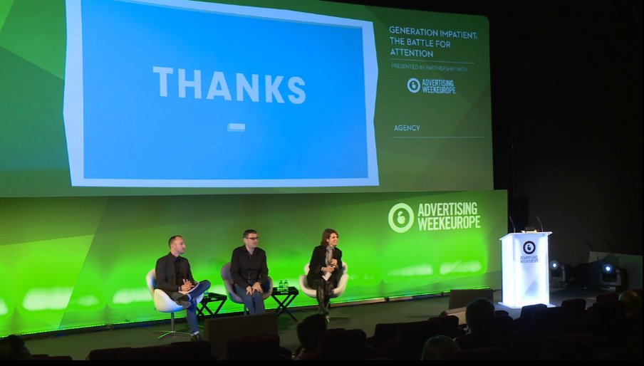 _futurefactor's tweet image. Great session by @HeyHumanAgency at @AW_Europe  It&apos;s a wrap. #LifeinFlow #GenerationImpatient #AWEurope