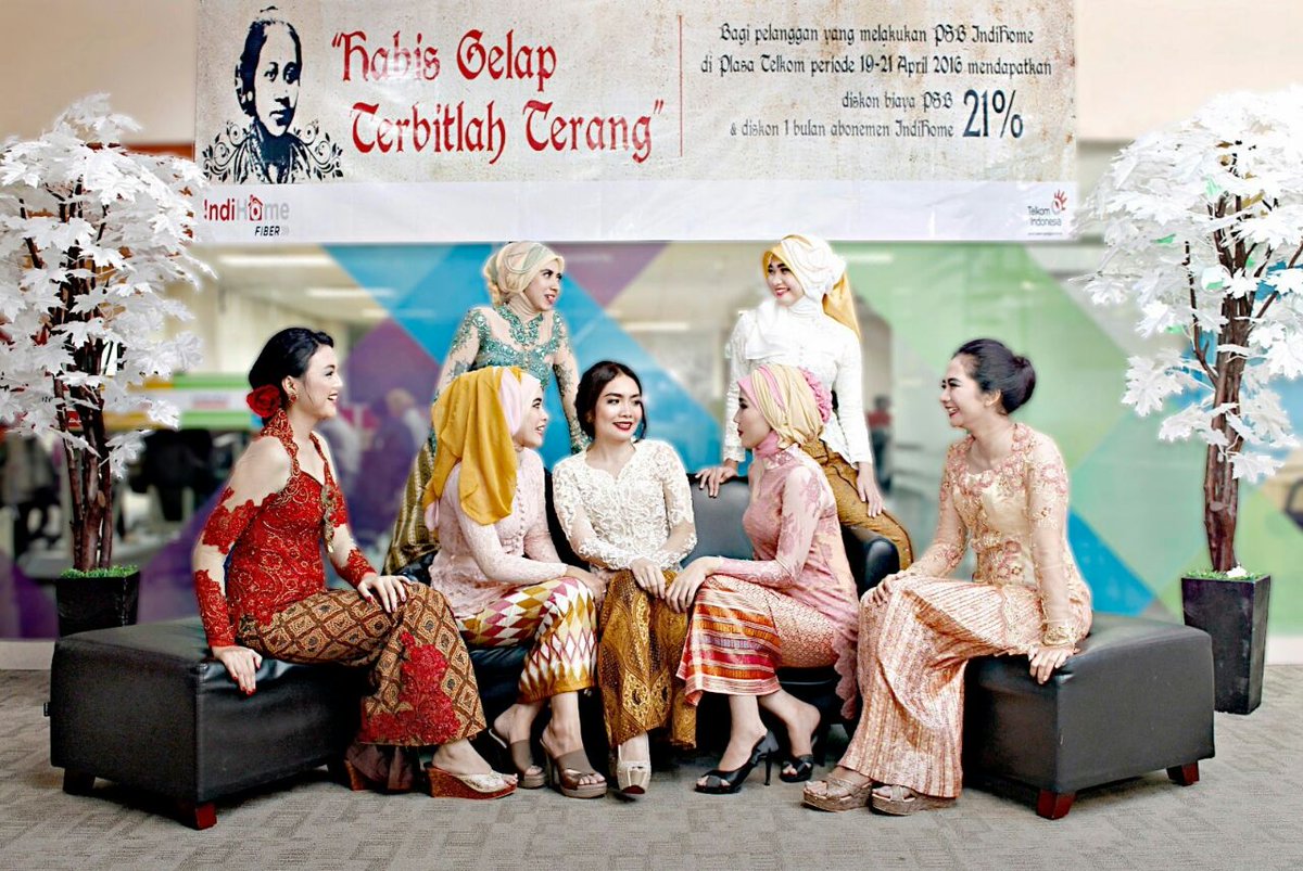 "Jgn Prnah Menyerah.Trslah Brjuang utk Kemajuan &amp; Kemandirian Kaum Prempuan Indonesia" #KartiniIndihome #SosmedBogor