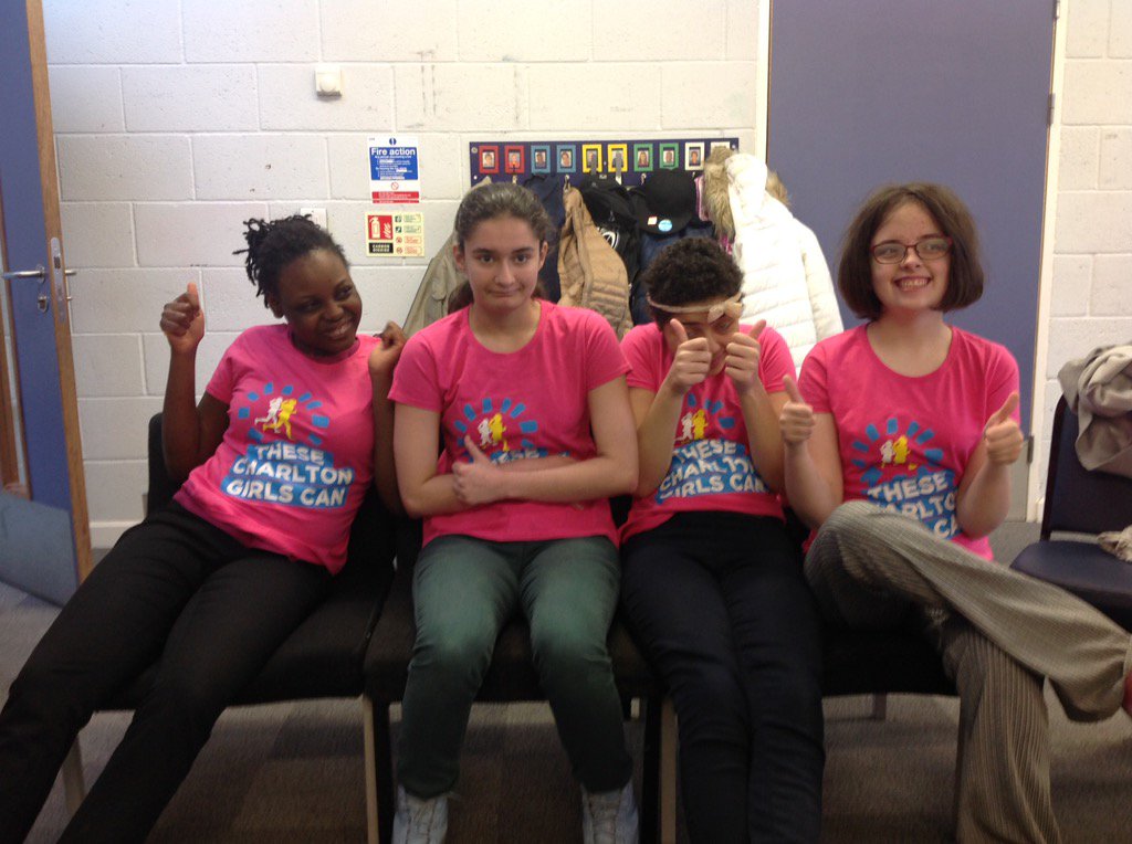 New members at girls club this morning @CharltonSch #excited! <a href="/ThisGirlCanUK/">This Girl Can</a>