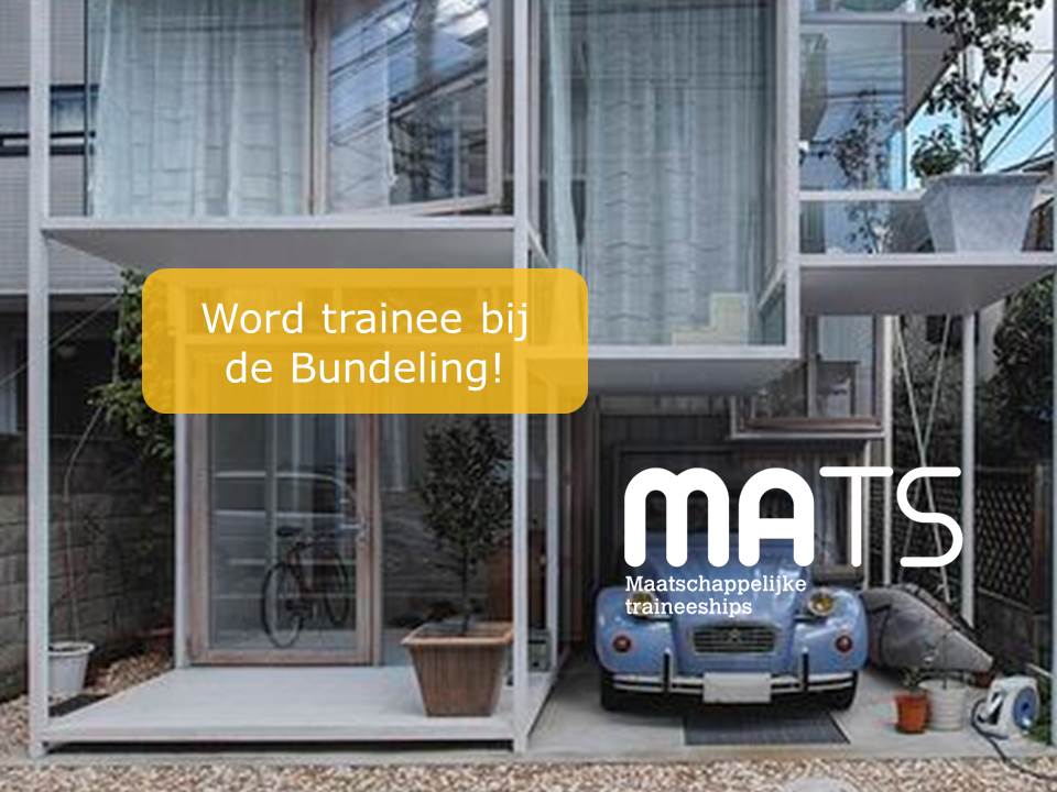 Ben jij een #verbinder, dol op #communicatie en #adviseren? Solliciteer nu bij de Bundeling! bit.ly/1ScPa5Q