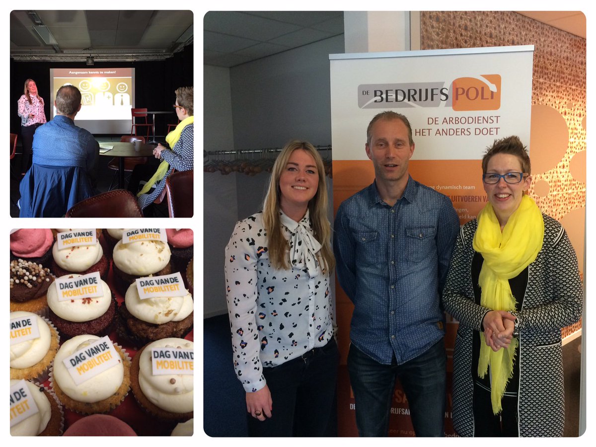 Stefan Janssen @DeWaalboog  en Ingrid Molegraaf <a href="/Rabobank/">Rabobank</a>)een dagje te gast @dedagvandemobiliteit. Welkom!