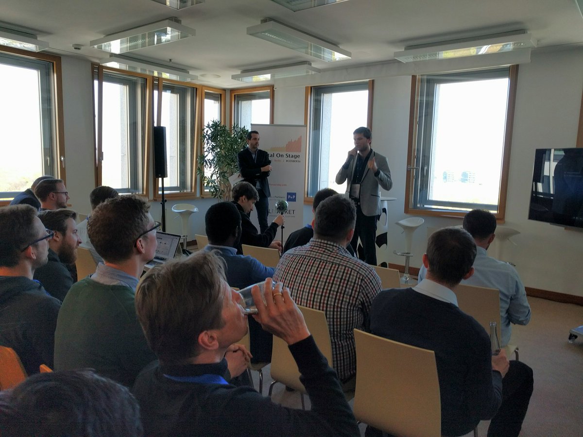 Capital on Stage Berlin #COSBER16 No, I'm not a VC yet :) they even let some startups on stage. 30sec to impress.