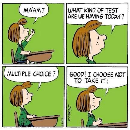 AACreATively's tweet photo. Any special education teachers feeling like Peppermint Patty today? 
#notenoughaccommodations 
#testingwindows https://t.co/PlgSwyc3vf