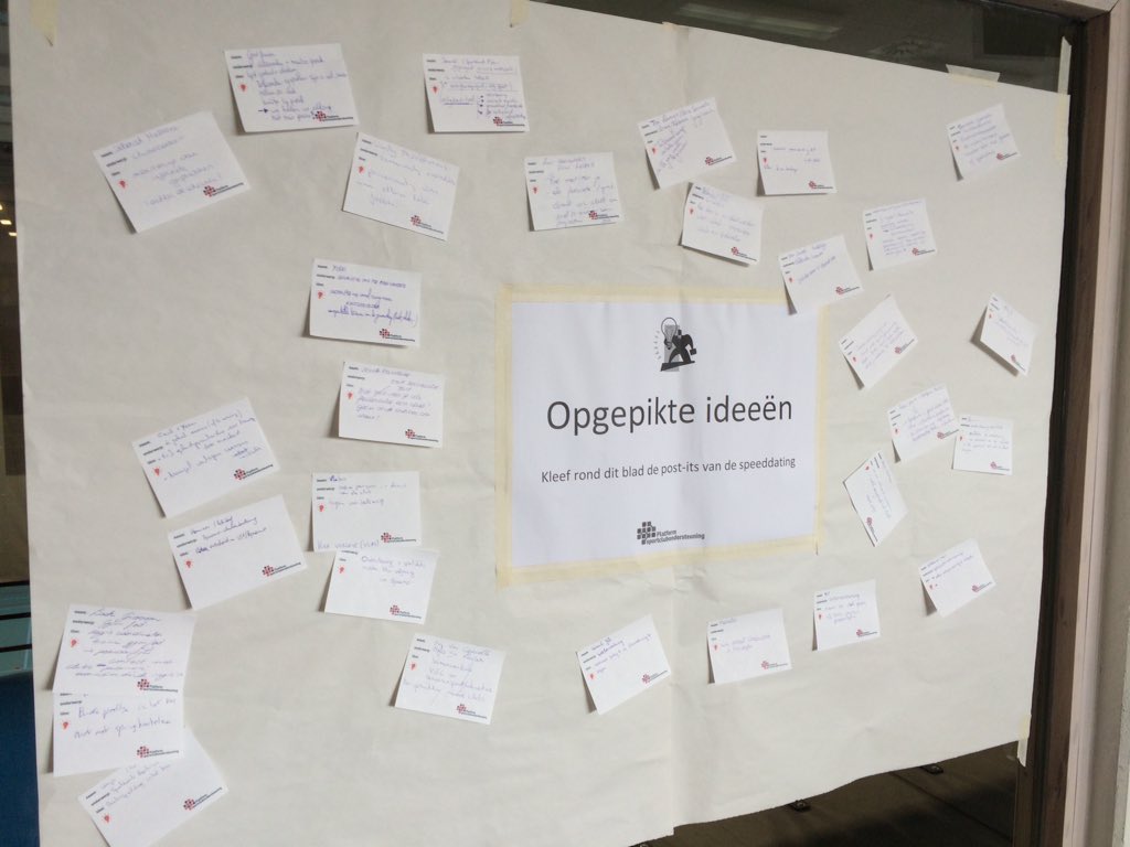 Simon_A_J's tweet photo. 3 vruchtbare speeddate - rondes op dit #platformSCO https://t.co/GfZYWnYhnw