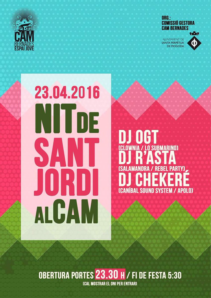 Aquest #SantJordi a #CanBernades hi ha festa assegurada! #santaperpetuaviu