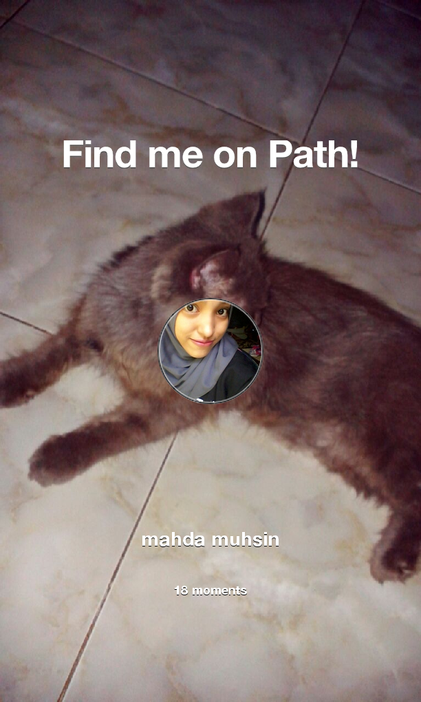 mahdamuhsin's tweet photo. Find me on #Path now! Go to https://t.co/FreleeDcey https://t.co/YXde69rXih