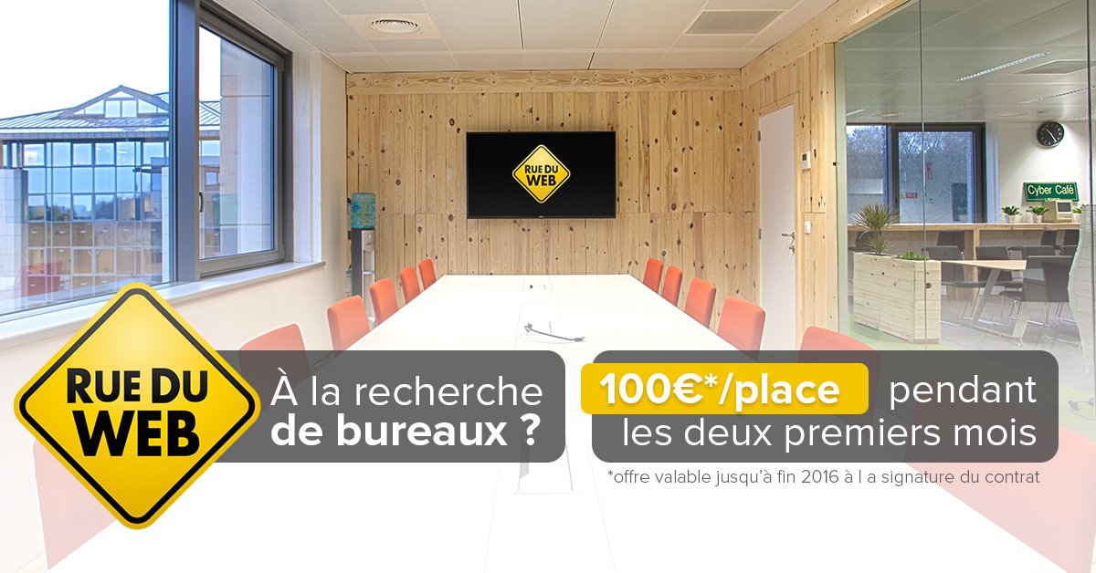 Envie de #Coworking dans un endroit #fun? <a href="/CreaSpark/">Creative*Spark</a> <a href="/RueDuWeb/">RueDuWeb</a> #entreprendre #startups #pme #indépendants #business
