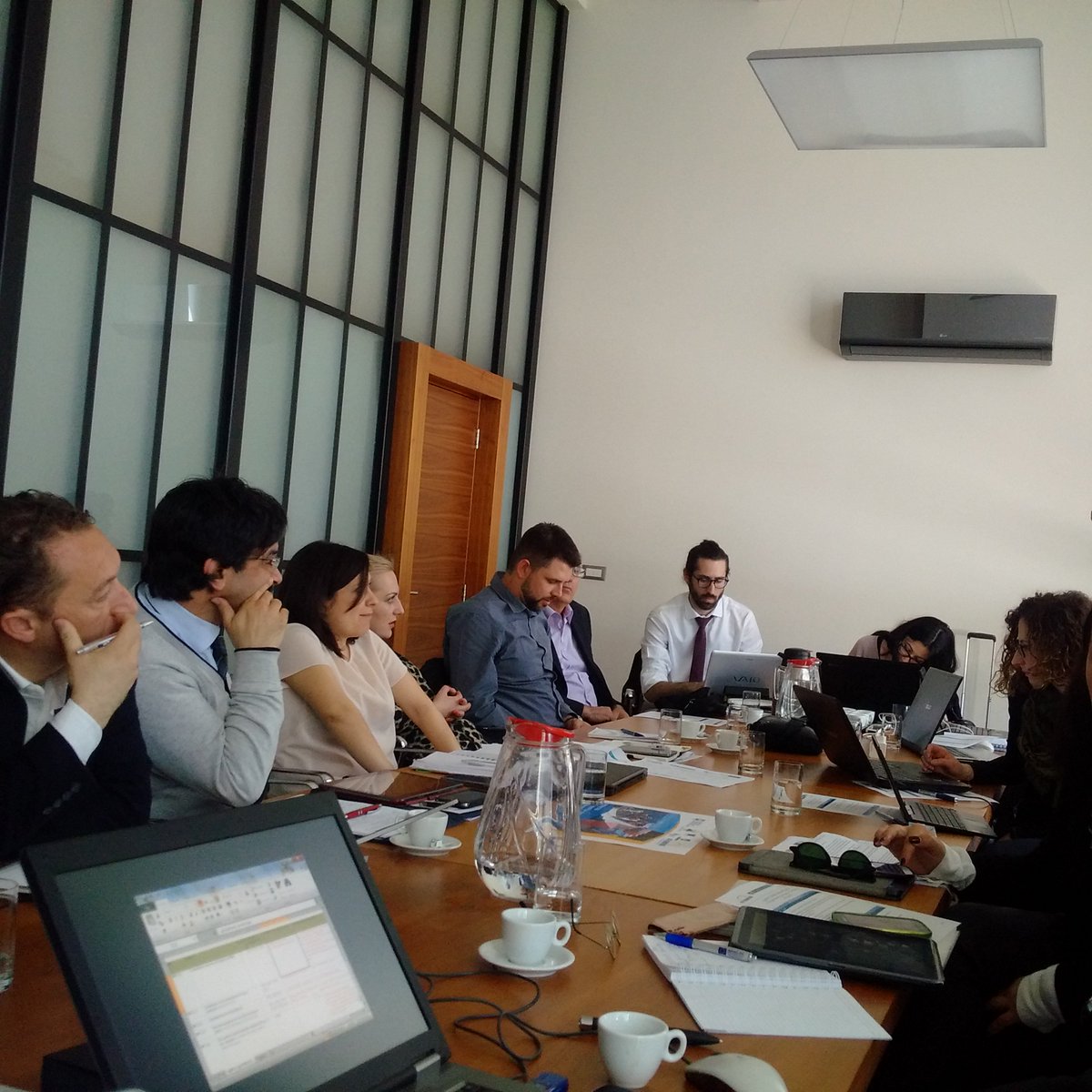 Easyconnecting's tweet image. Ongoing discussion on WP3 in Belgrade!