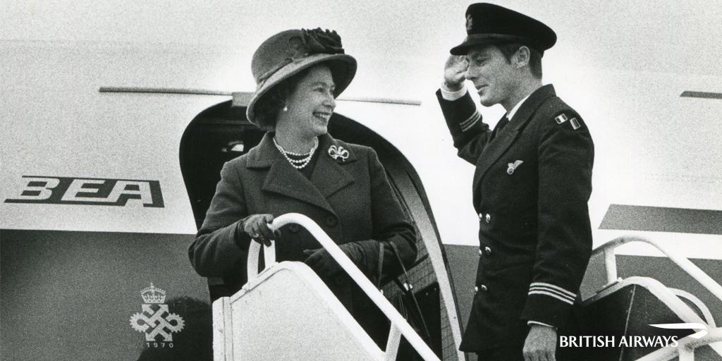 British Airways on Twitter "90 Today! HappyBirthdayYourMajesty 