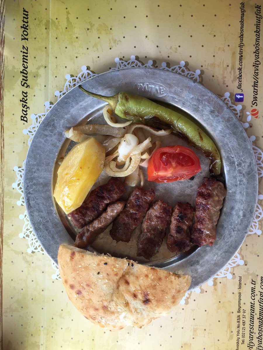 halilkilic41's tweet photo. #Avliya restaurant'da #Begova çorbası ve #Çevapi yemenizi tavsiye ederim...
#BoşnakMutfağı #Bayrampaşa #İstanbul https://t.co/iw99Qu4ypr