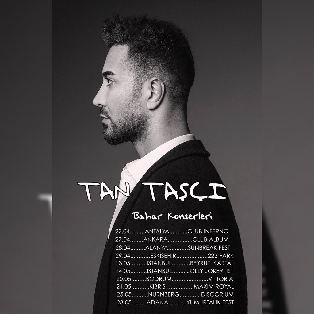 İşte Tan'ın Organik bahar konserleri