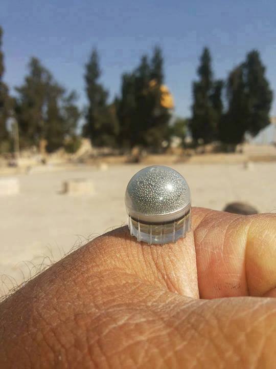 IsraelOccForces's tweet image. Our forces are now using new type of bullets against #Palestinians , it contains explosive powder and acid liquid !