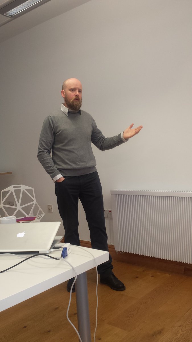 Arekibo's tweet image. @tadywankenobi in full flow in our full house today. #usability #webaccessability #ux