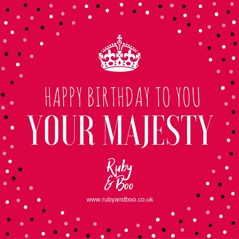 RubyAndBoo's tweet image. Happy birthday Your Majesty from us all at @RubyAndBoo #HappyBirthdayYourMajesty