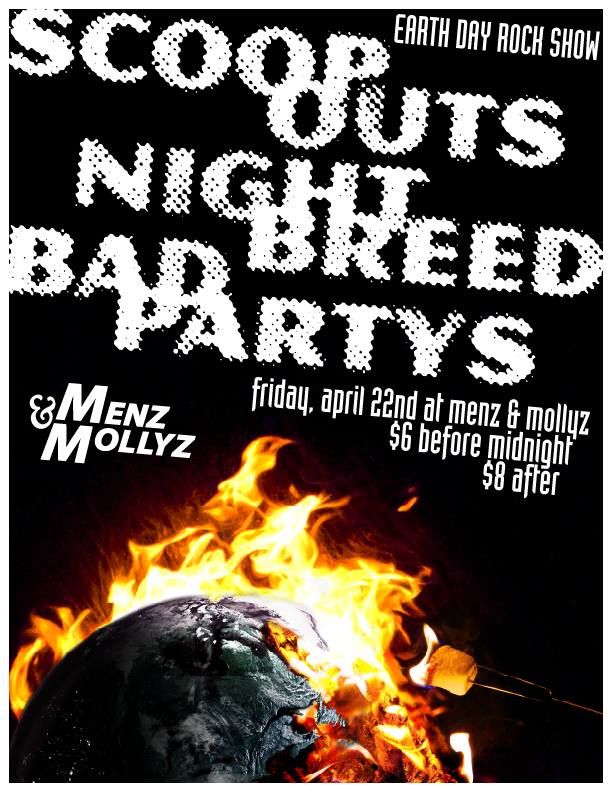 Night Breed are coming up from PEI and Scoop Outs are coming over from Dartmouth, tomorrow! tinyurl.com/zcksq2j