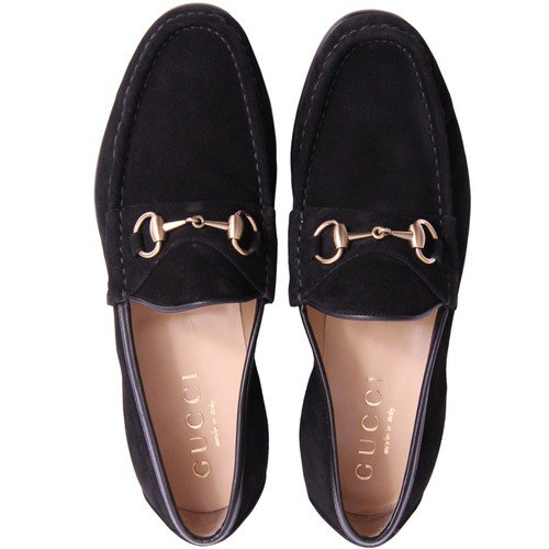 Gucci suede loafers, Gucci loafers, Black suede loafers