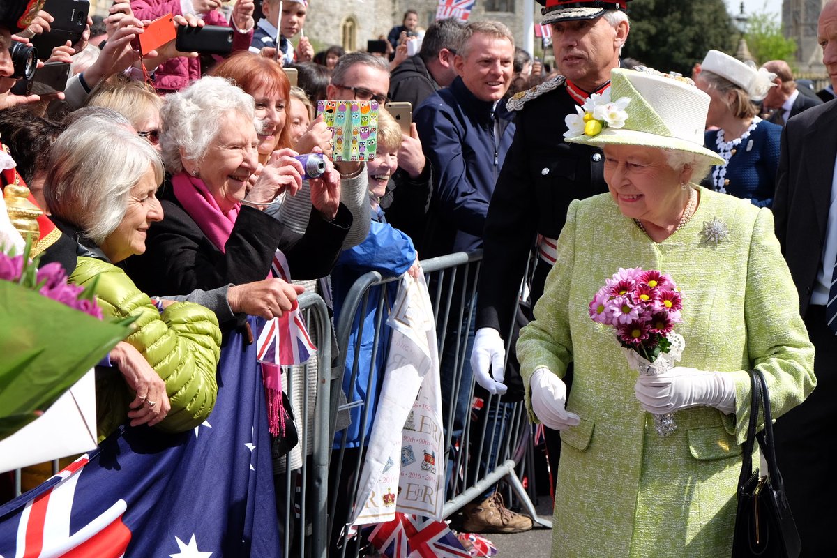 Thank you for the lovely warm wishes on The Queen's 90th birthday #Queenat90