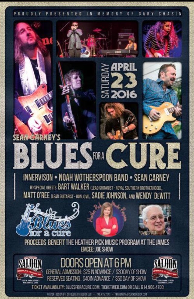 SadSamBluesJam's tweet image. This Saturday in Columbus, Ohio catch #sadiejohnson with an all-star line up. #seancarney  #mattoree #bartwalker