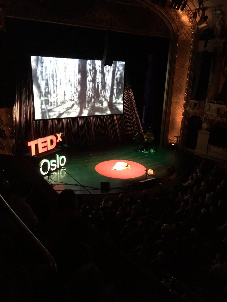 luisgbory's tweet photo. "Through each exhale we bring out new life" #TedXOslo https://t.co/GMZDsuAQuy