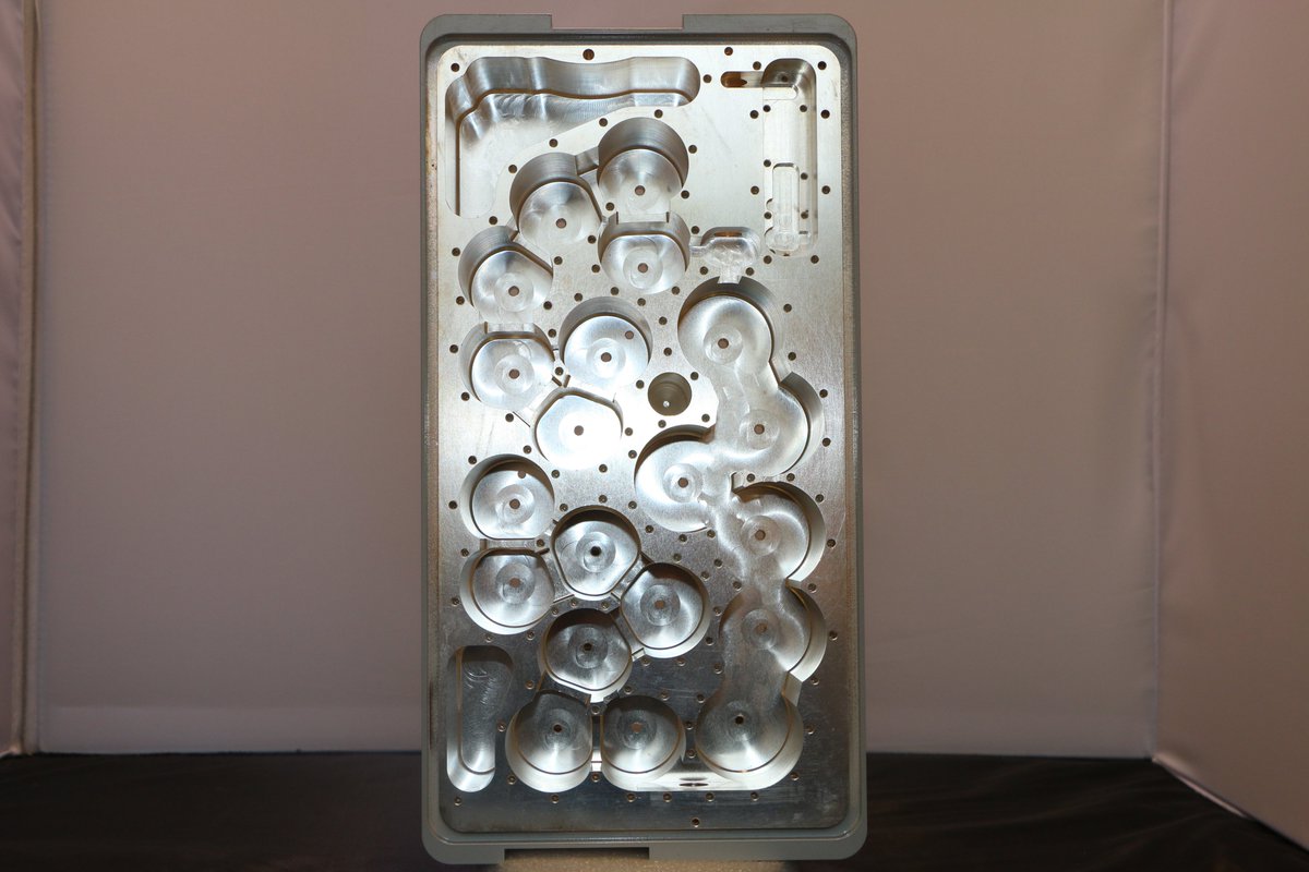 Freshly back from the Platers. Today is a milling sales day #Milling #Precision #Ukmanufacturing #ukfmg #Ipdluton