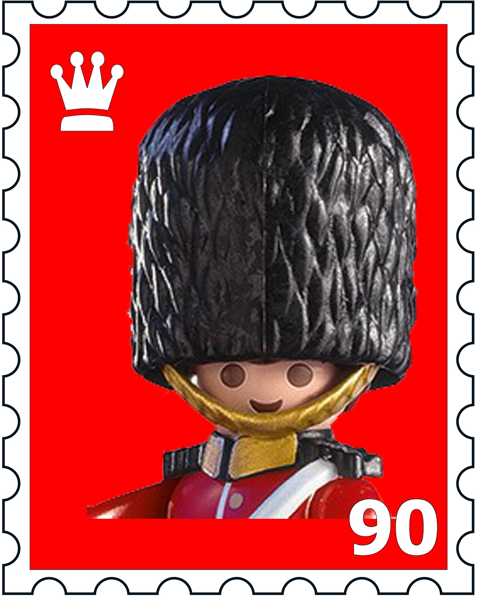 playmobil queen's guard