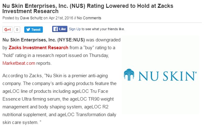 MLMMOS's tweet photo. $NUS NuSkin Rating Lowered to Hold @ZacksResearch/ #MLMsters #Analysts #Investors &amp; #Regulat
https://t.co/cS4wMpZj1h https://t.co/hqpiKsF8ey