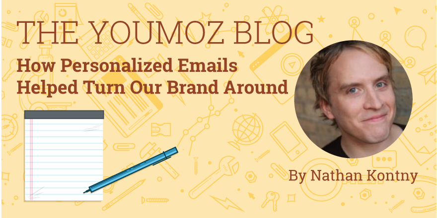 Moz's tweet photo. How Personalized Emails Helped Turn Our Brand Around https://t.co/wQWFKJ2iUi By @natekontny #YouMoz https://t.co/yCgvaoPejn