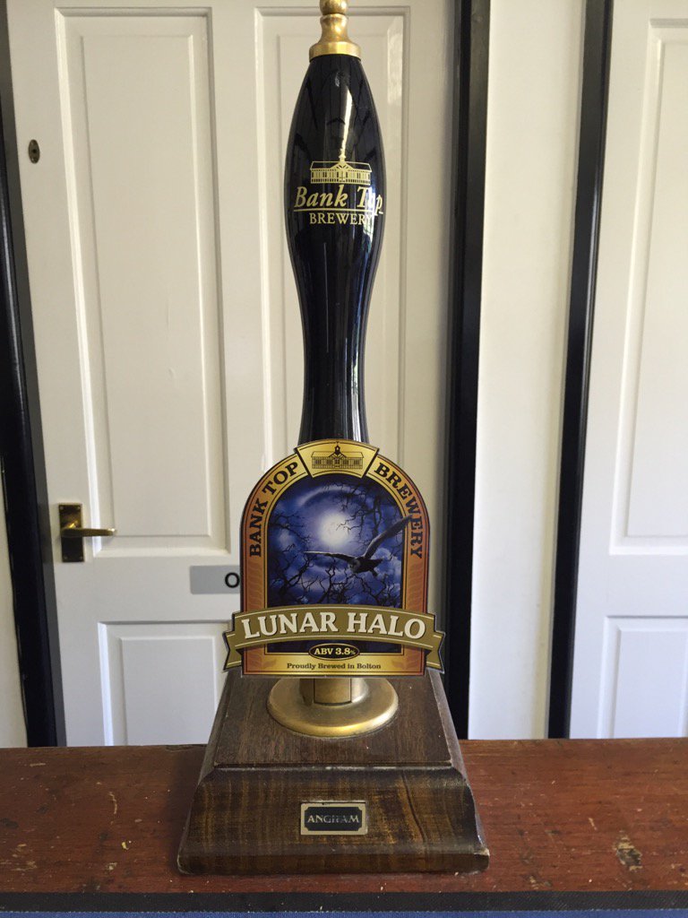 New beer, new pump clip....coming soon to a bar near you #lunarhalo #beer