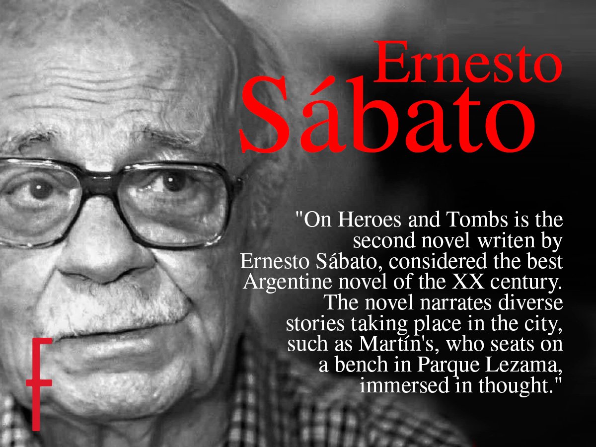 "Es la segunda novela del escritor Ernesto Sábato, considerada la mejor novela argentina del siglo XX".
#BACULTURA