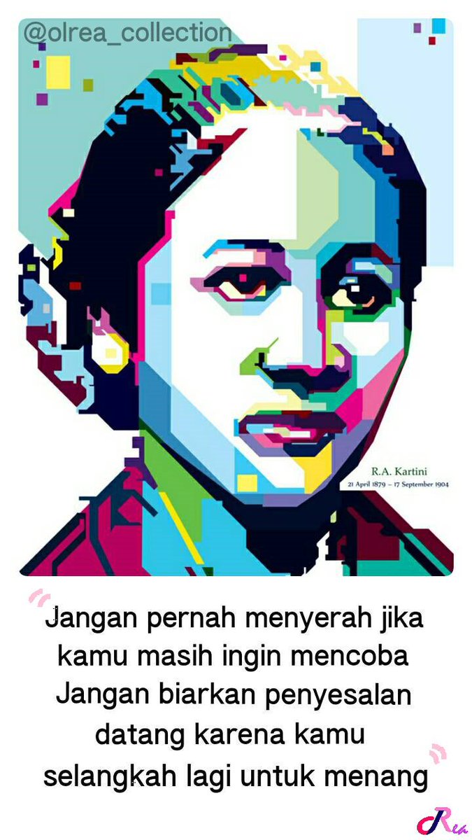 Selamat Hari Kartini
Semoga kita dapat meneladani perjuangan R.A Kartini, peduli bangsa terutama perempuan Indonesia