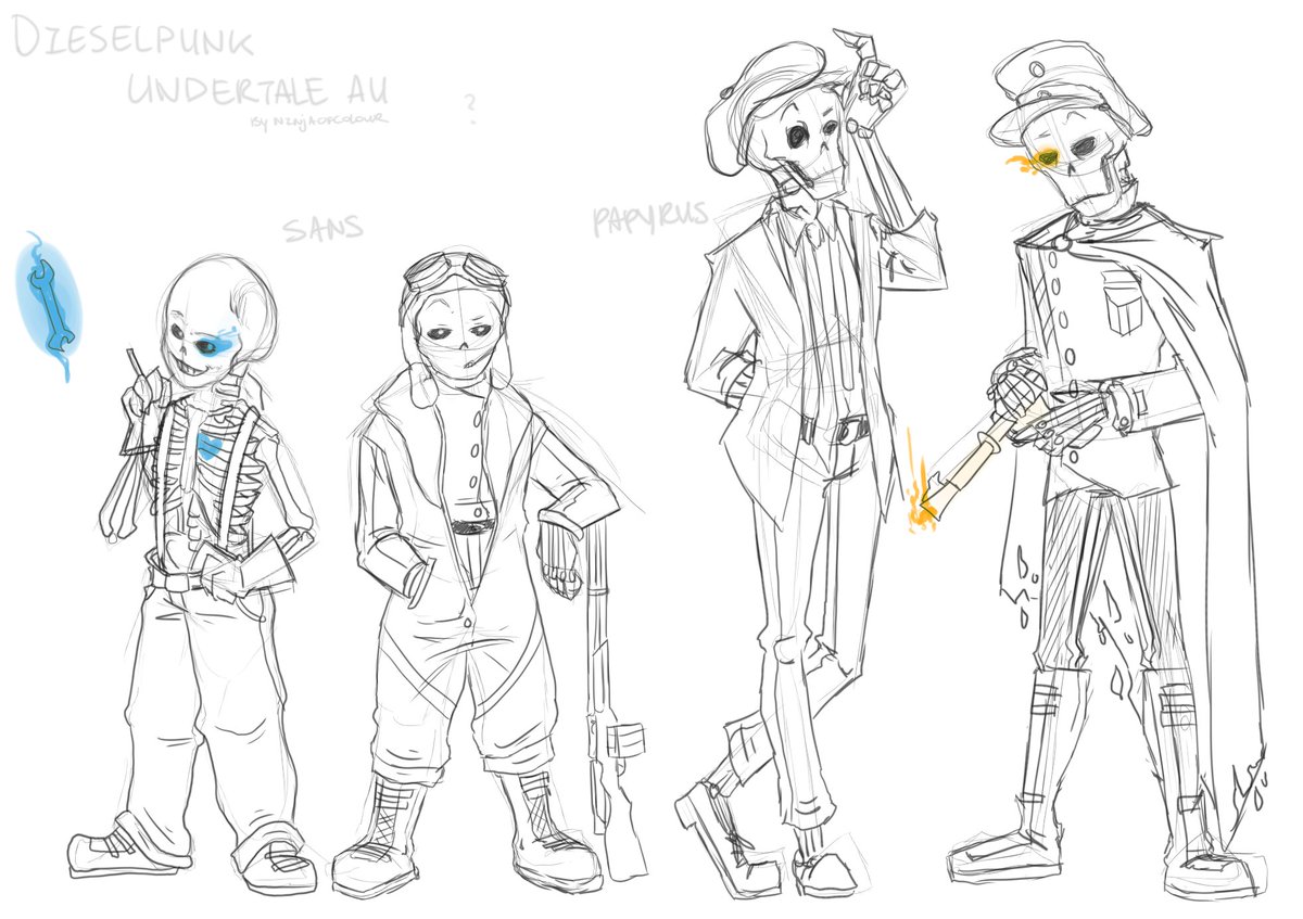Juniorrwx's tweet photo. I did a Papyrus too! #DieselPunk #Undertale #Art #DieselTale? https://t.co/ayNIPbNu8y