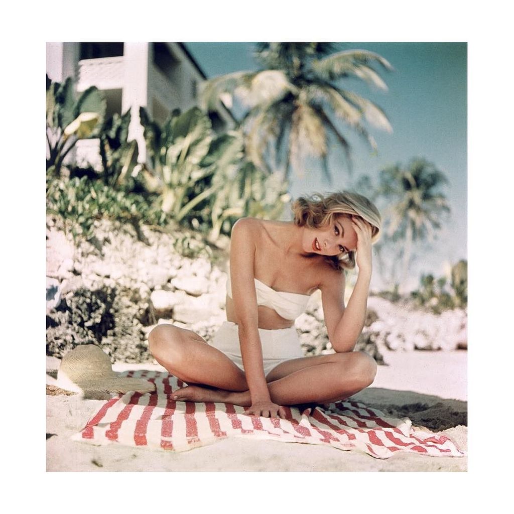 #Inspired Grace Kelly by Howell Conant in Montego Bay, Jamaica, 1955....#Li...