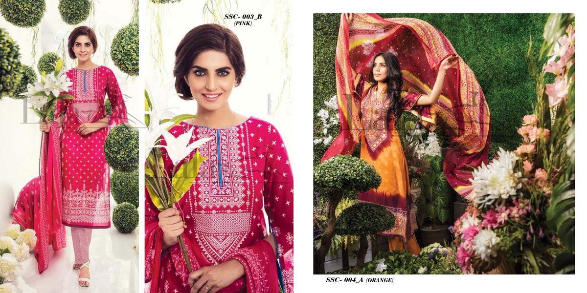Lalatextiles's tweet photo. Unstitched 3 piece suits; Printed lawn shirt, Cambric Trouser and Crinkle dupatta.
Price @PKR 1,650/- https://t.co/qPCN0veBfL