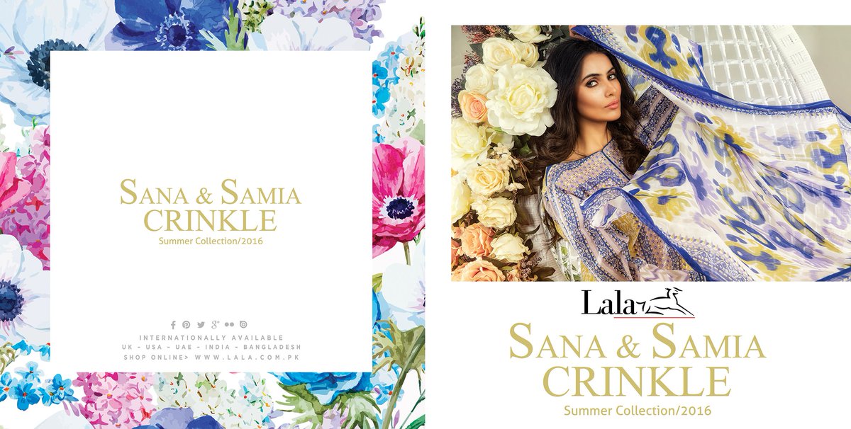Lalatextiles's tweet photo. Unstitched 3 piece suits; Printed lawn shirt, Cambric Trouser and Crinkle dupatta.
Price @PKR 1,650/- https://t.co/qPCN0veBfL