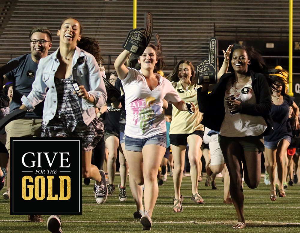 At midnight our students kicked off Giving Day. Now it’s your turn to #Give4theGold! vu.edu/givingday
