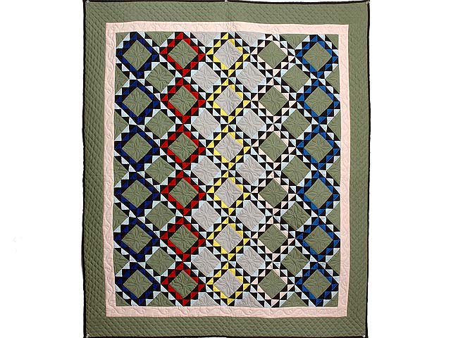 New Listing amishcountrylanes.com/Pages/wh7080.s… #oceanwaves #amishquilt #amish #Indiana #wallhanging #handmade #handmadequilt