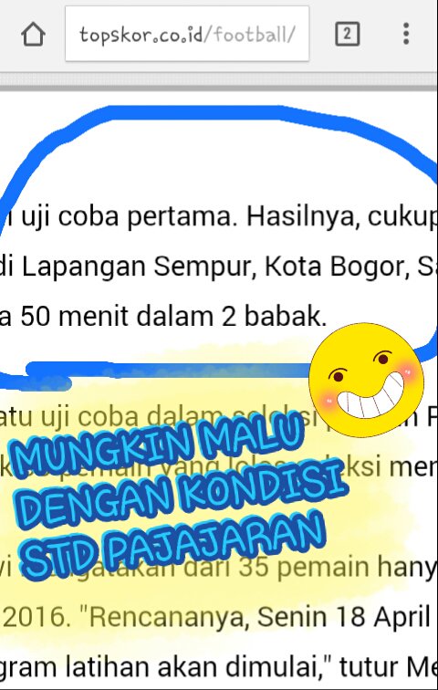 @bimaaryas @pemkotabogor, masa std Pajajaran dibilang lap Sempur sama Media nasional. Huhuhu wkwk #SaveStdPajajaran