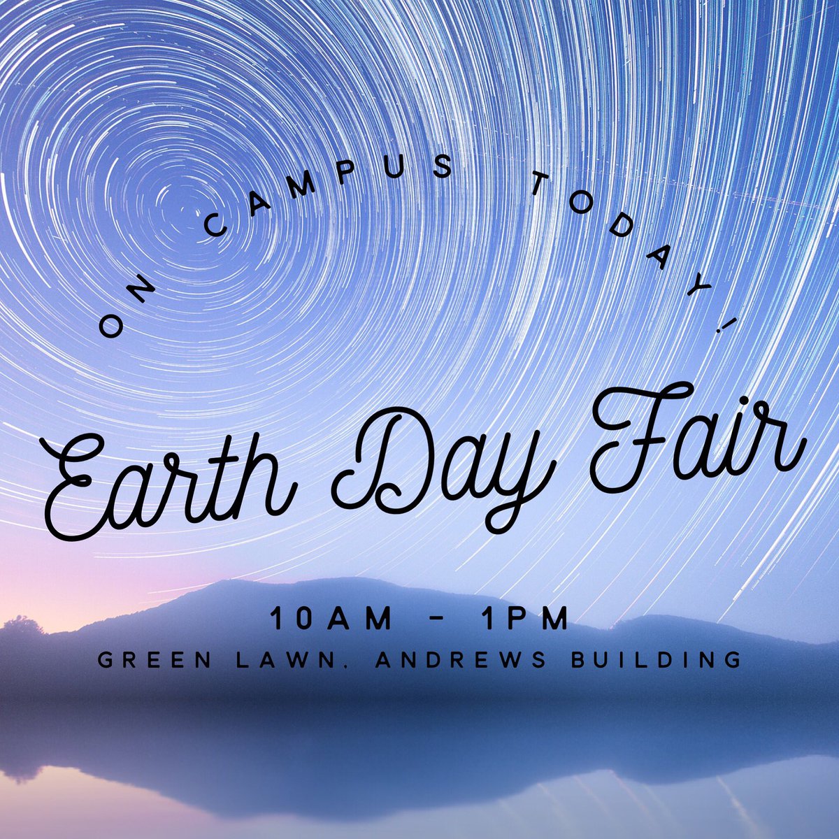 On campus today! Earth day fair <a href="/TCCva/">Tidewater Community College</a>! Check out the details 👇