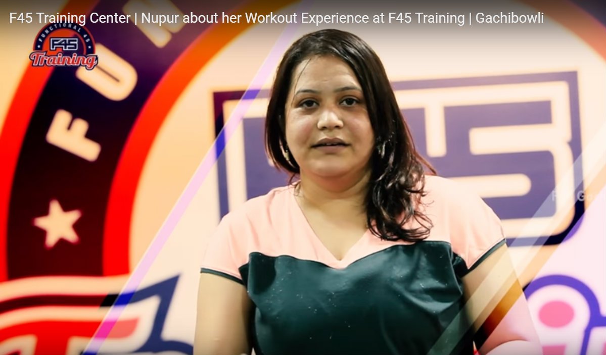 F45Gachibowli's tweet photo. https://t.co/vi10twFqRx
Watch #Nupur talk about why you should join #F45! #WorkoutExperience #F45Gachibowli #JoinNow https://t.co/0ORyMNcuyX