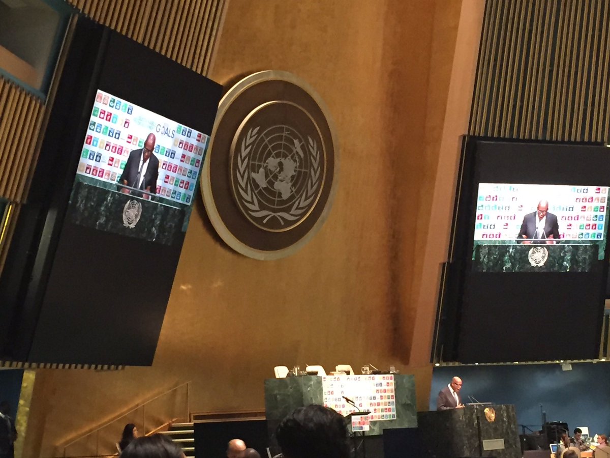 UN_PGA's tweet photo. SG's #SDG advocate calls everyone to act on #Globalgoals https://t.co/CbVJpUKBAB