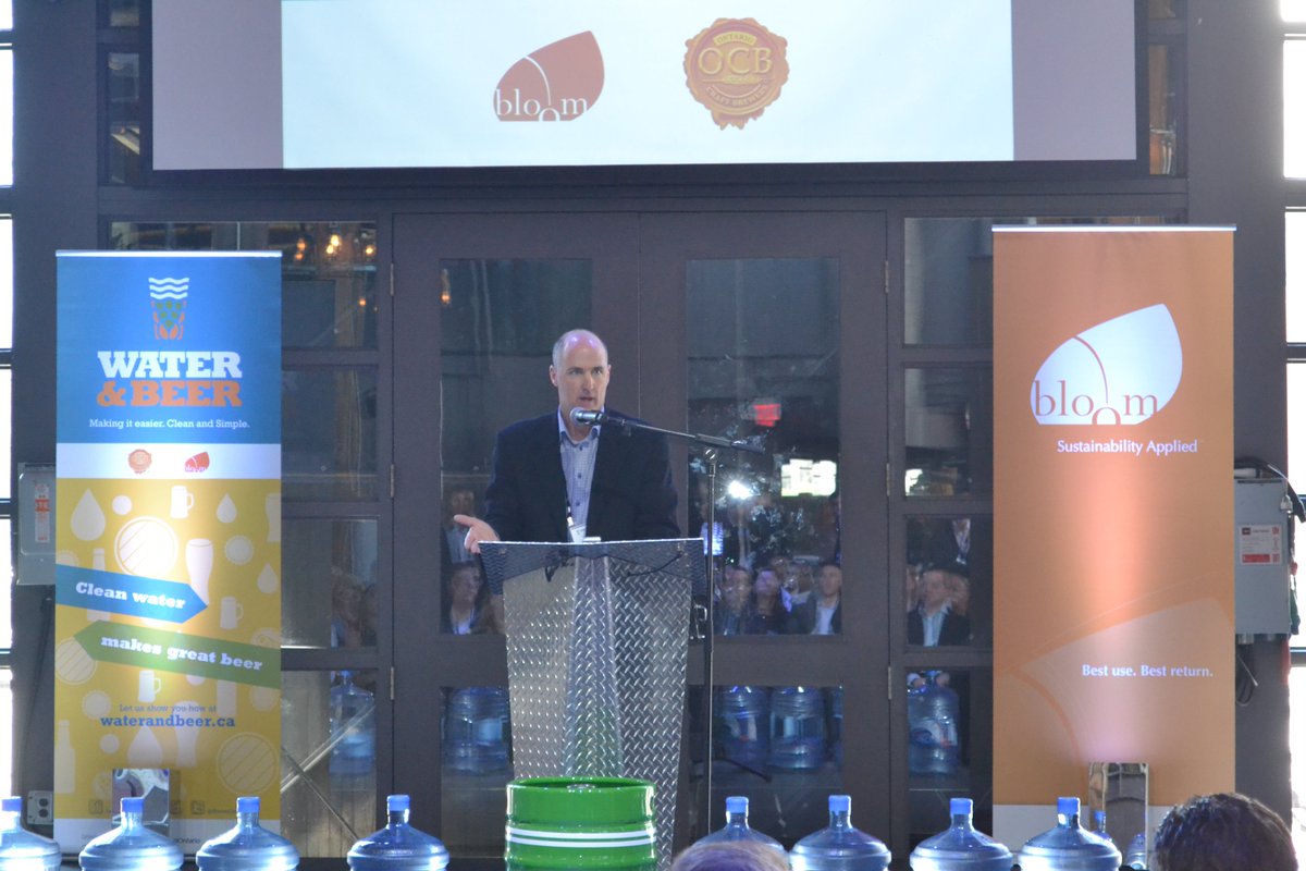 Thanks everyone! <a href="/OntCraftBrewers/">Ontario Craft Brewers</a> @SteamWhistle waterandbeer.bloomcentre.com A great day for #waterandbeer