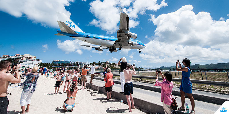 KLM's tweet photo. 12 questions for station manager Martijn, who lives and works on St. Martin. https://t.co/FzqErtpPe9 https://t.co/6AcSOjiAqG