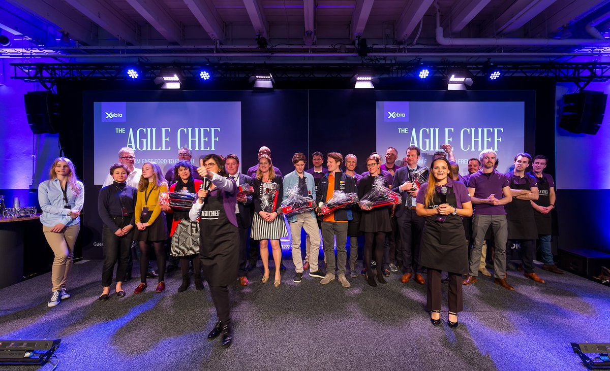 theagilechef's tweet image. Dank aan alle bezoekers van The Agile Chef! Hier alvast een preview van de foto's van deze geweldige dag!