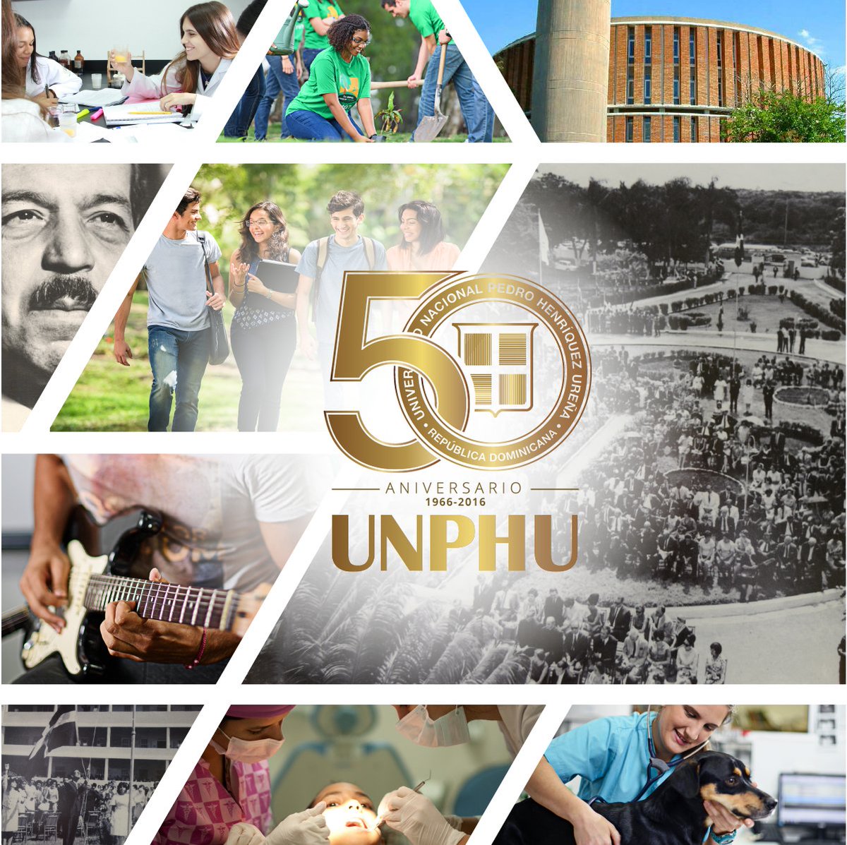 Unphu Na Twitteru Hoy Celebramos 50 Anos Transitando Un Sendero Dorado De Aportes A La Vida Nacional Felicidades Familia Unphu