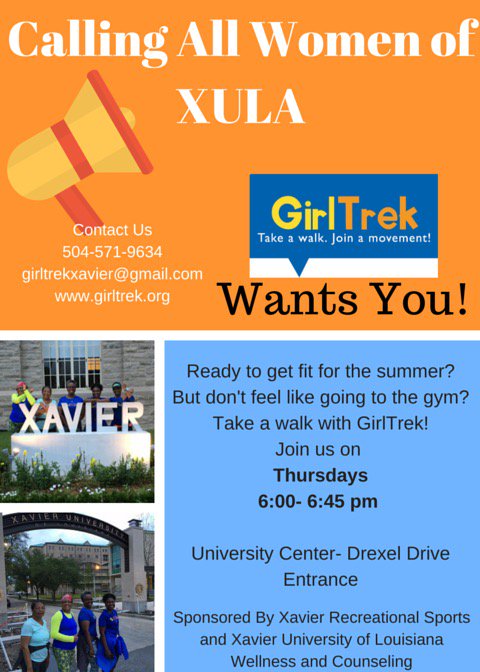 XU_RecSports's tweet photo. Walk your stress off! https://t.co/oYNpOp7cLs