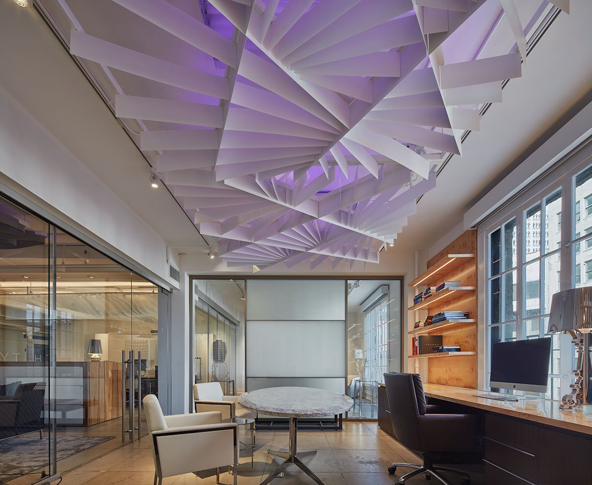 ArchitypeSoCal's tweet photo. The beauty of #design in DTLA. #wallsystems #ceilings #furnituresystems #casegoods #benching #desking #conferencing https://t.co/kGPv8vRLAW
