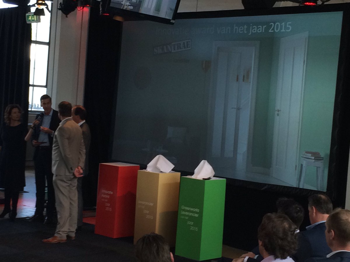#Skantrae, winnaar van de Innovatie award 2015. Gefeliciteerd!