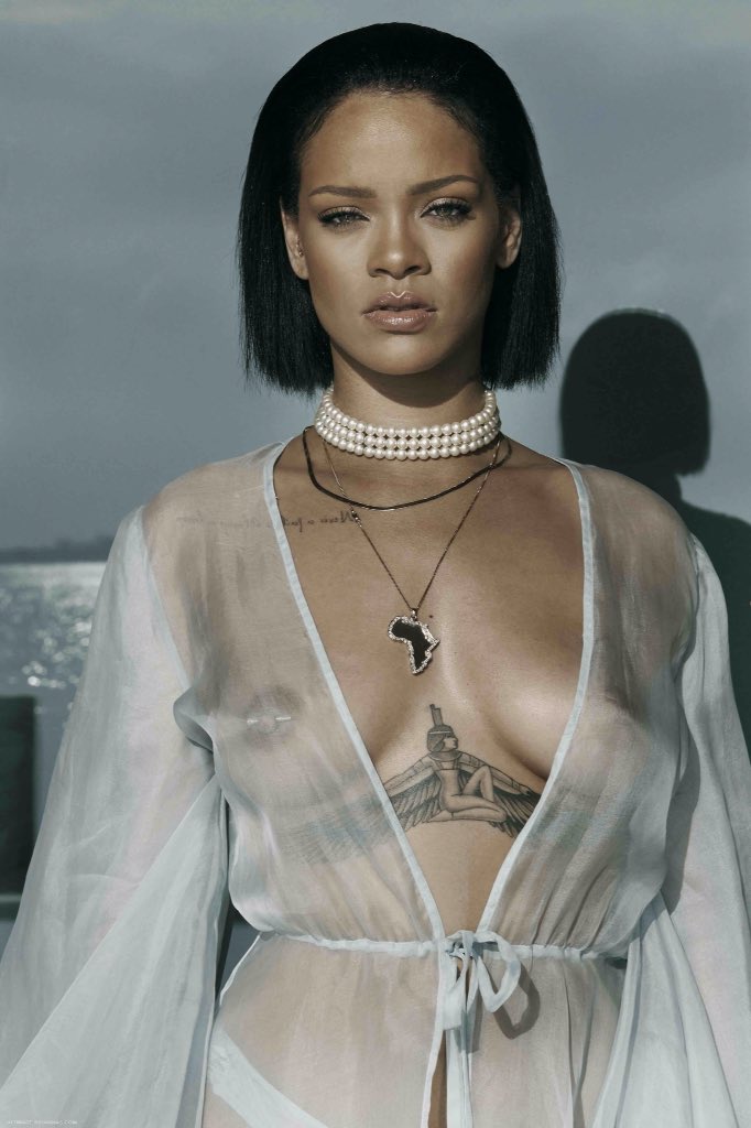 Rihanna Boobs