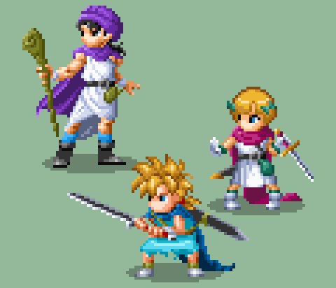 Mui お仕事募集中 Ffbeのドット絵風にドラクエ5 Pixelart ドット絵 Dq